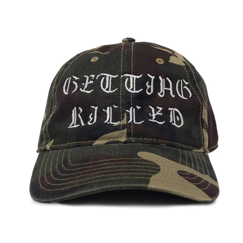 Farmer's Daughter Merch Getting Killed Camo Embroidered Hat Gifts For Friends - Lilybirchmarket