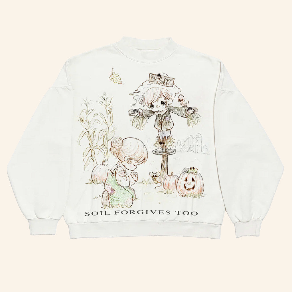 Farmer's Daughter Merch Soil Forgives Too Sweatshirt Gifts For Besties - Lilybirchmarket