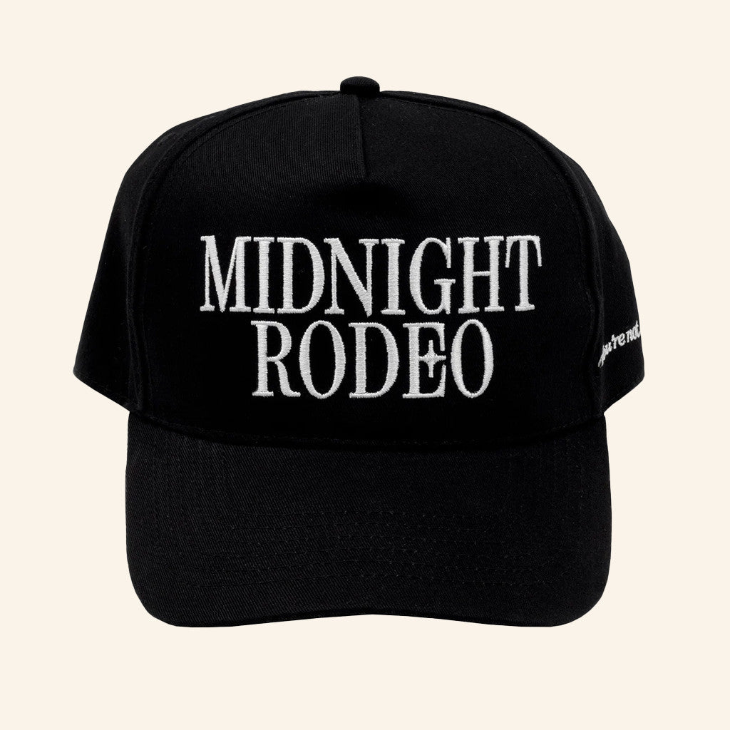 Fashion Moves Forward Merch Midnight Rodeo Embroidered Hat Gifts For Friends - Lilybirchmarket