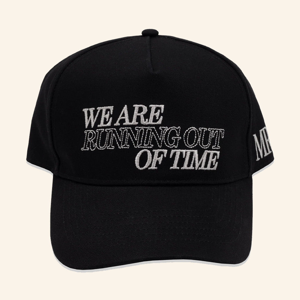 Fashion Moves Forward Merch Midnight Rodeo We Are Running Out Of Time Embroidered Hat Gifts - Lilybirchmarket
