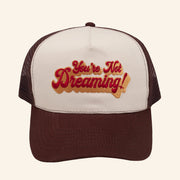 Fashion Moves Forward Merch Midnight Rodeo You're Not Dreaming Trucker Hat Embroidered Him Gift - Lilybirchmarket