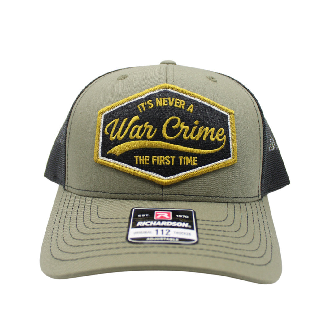 Fat Electrician Merch New War Crime Trucker Hat Embroidered Gifts For Father - Lilybirchmarket