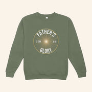 Father's Glory Merch Fathers Glory Olive Crewneck Sweatshirt Birthday Presents For Boyfriend - Lilybirchmarket