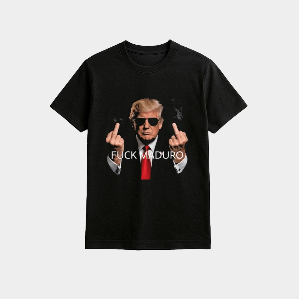 Fck Maduro Donald Trump Middle Finger Shirt Funny Political T-Shirt Gifts For Dad - Lily Birch Market
