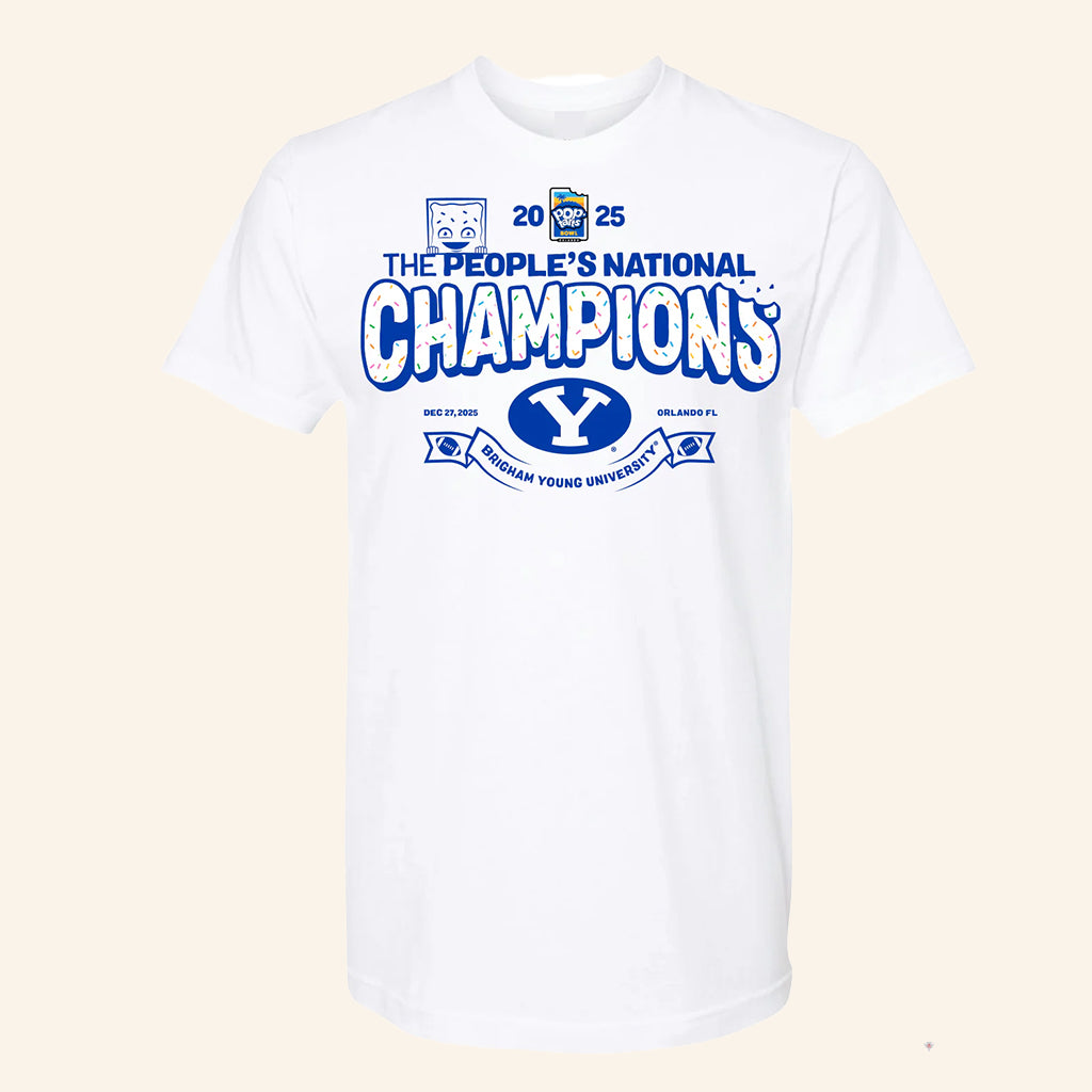 FCS Merch 2025 Pop Tarts Bowl BYU Champs T-Shirt Present For Football Lovers - Lily Birch Market