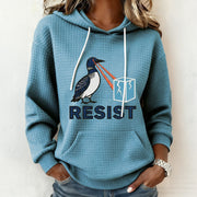 FDT Resist Laser Loon Hoodie Abolish ICE Patriotic Minnesota Hooded Sweatshirt - Lilybirchmarket
