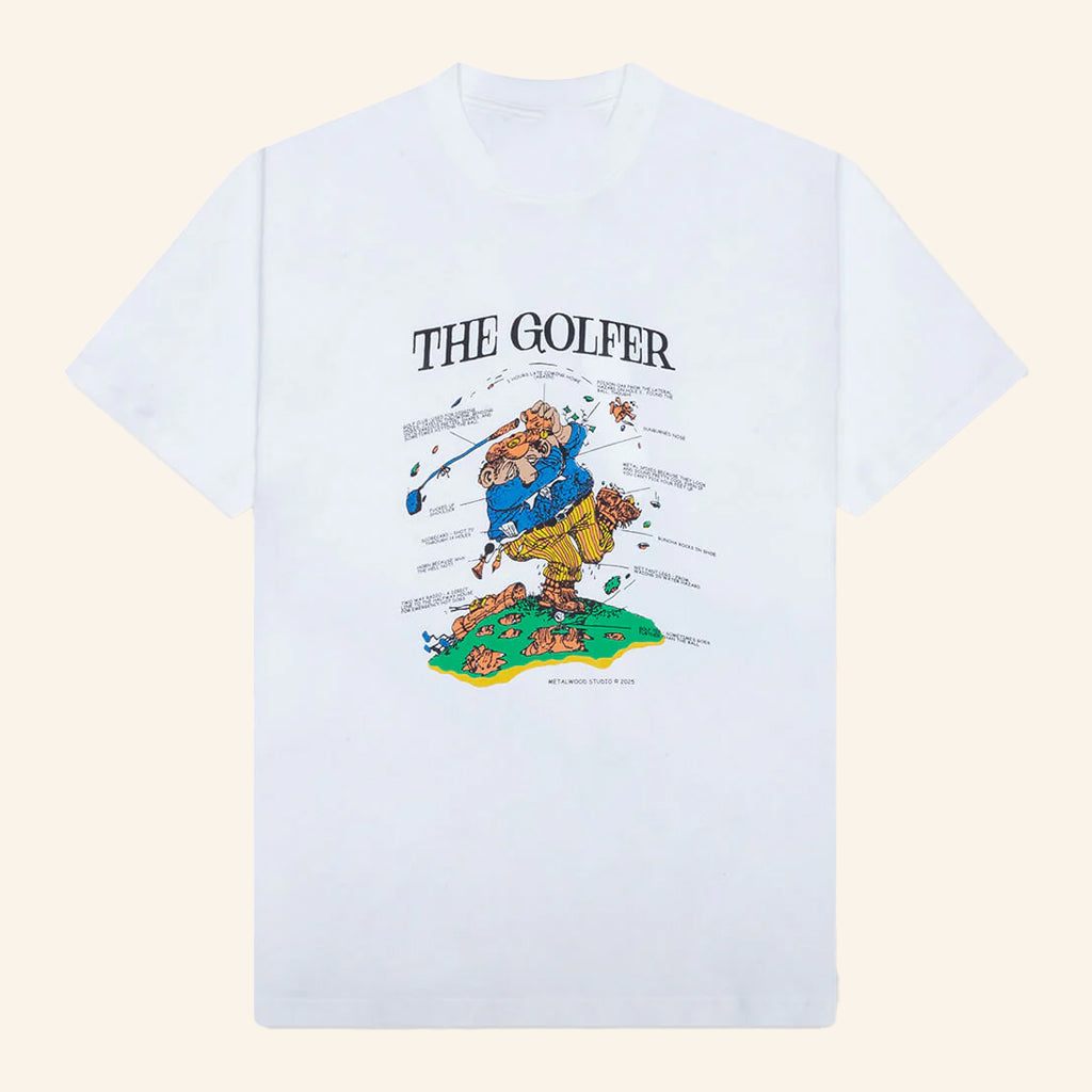 Feature Merch Excuses White T-Shirt The Golfer Shirt Gifts For Husband - Lily Birch Market