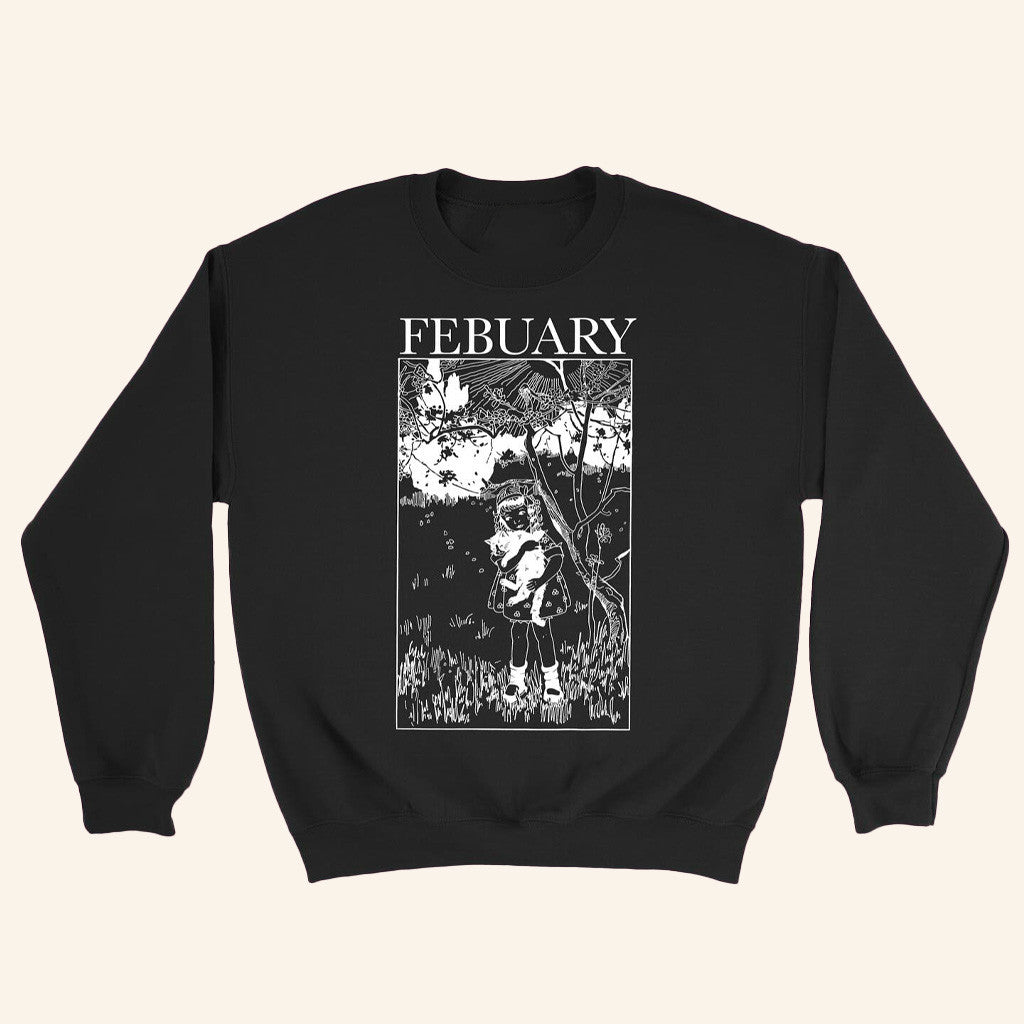 Febuary Merch Webstore Exclusive Cat Crewneck Sweatshirt Best Christmas Gifts For Husband - Lilybirchmarket