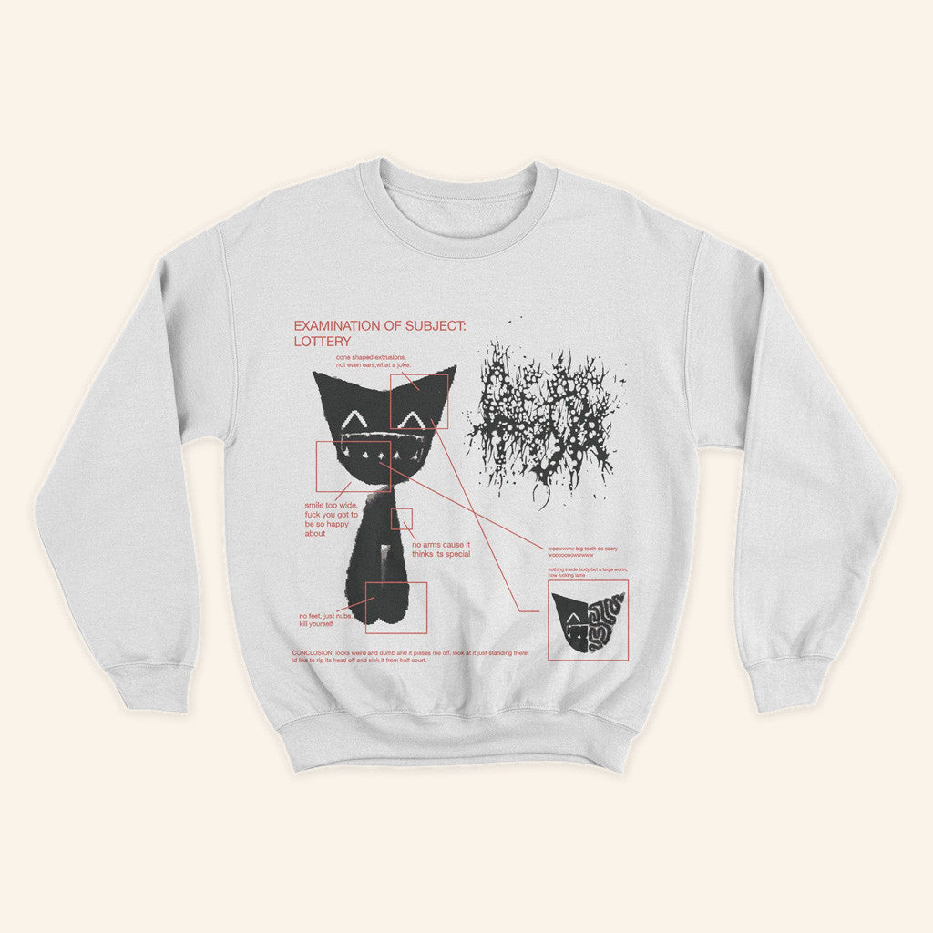 Femtanyl Merch Lottery Examination Of Subject Sweatshirt Gifts For Music Lovers - Lilybirchmarket