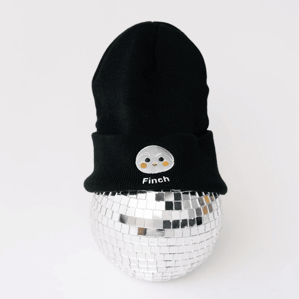 Finch Beanie Finch Embroidered Knit Hat Stylish Finch Care Hat Gift Idea For Husband Today - Lilybirchmarket
