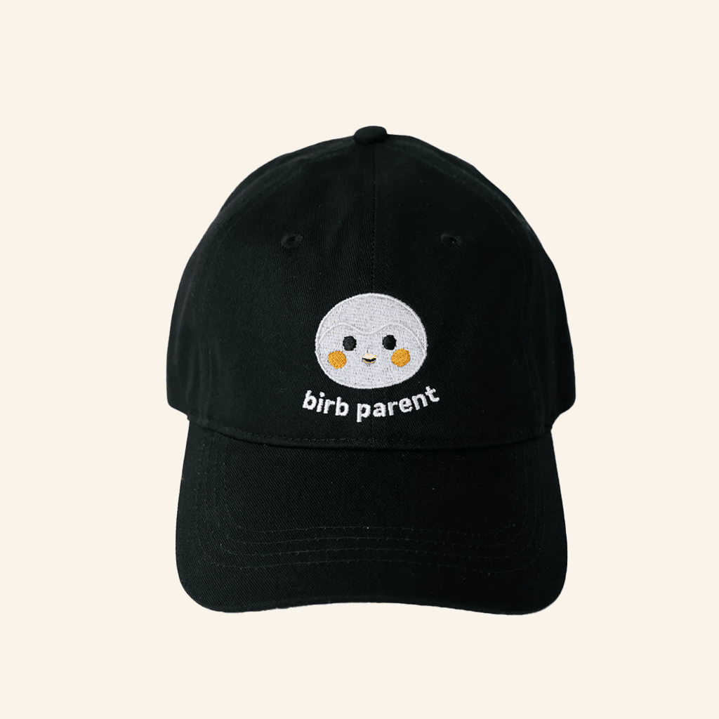 Finch Merch Birb Parent Embroidered Baseball Cap Gifts For Girlfriends - Lilybirchmarket