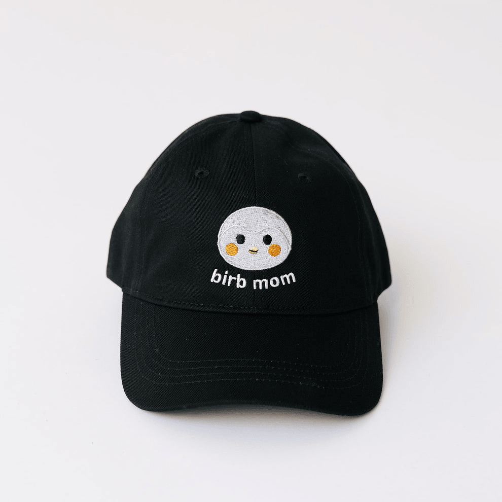 Finch Merch Finch Care Hat Birb Mom Embroidered Baseball Hat Gifts For Mom - Lilybirchmarket