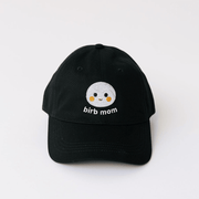 Finch Merch Finch Care Hat Birb Mom Embroidered Baseball Hat Gifts For Mom - Lilybirchmarket