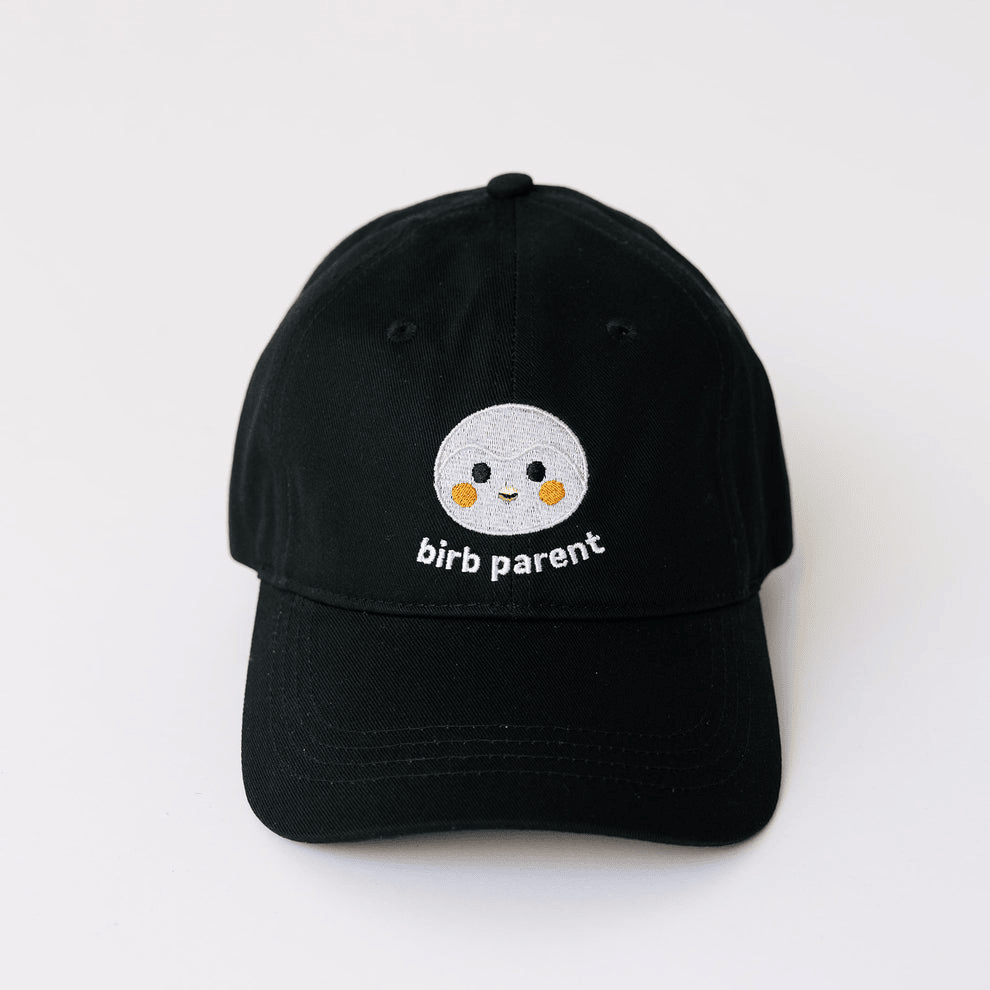 Finch Merch Finch Care Hat Birb Parent Embroidered Baseball Hat Gifts For Parents - Lilybirchmarket