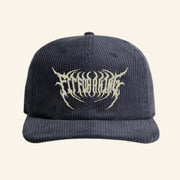 Fit For A King Merch Embroidered Corduroy Hat Gifts For Music Enthusiasts - Lilybirchmarket