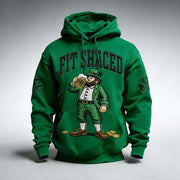 Fit Shaced Beer Festival Hoodie St Patrick's Day 2026 Hooded Sweatshirt Present Ideas - Lilybirchmarket