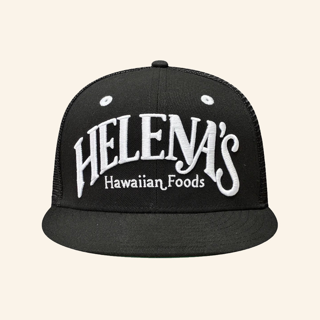 Fitted Hawaii Merch Helena's Snapback Trucker Hat Embroidered Gifts For Brother - Lilybirchmarket