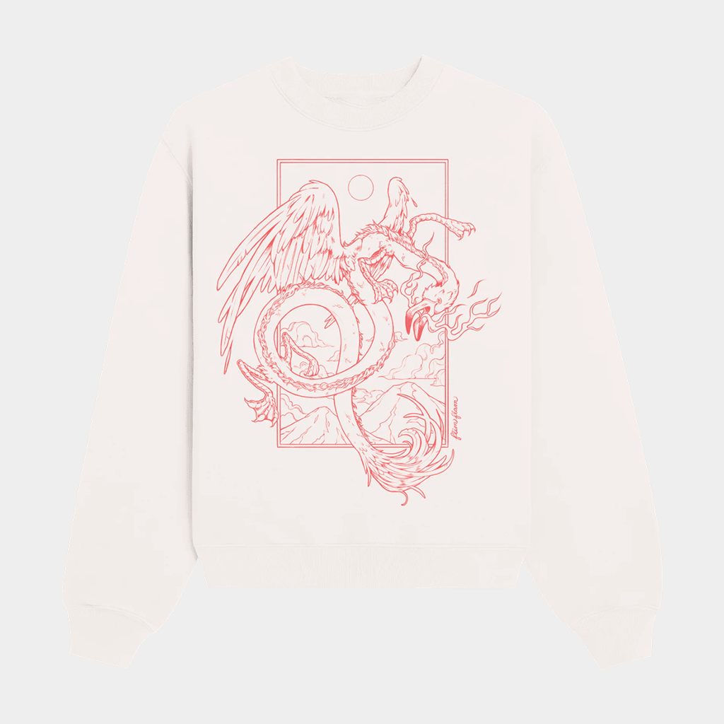 Flim Flam Merch Flamingo Dragon Sweatshirt Birthday Ideas For Son - Lilybirchmarket
