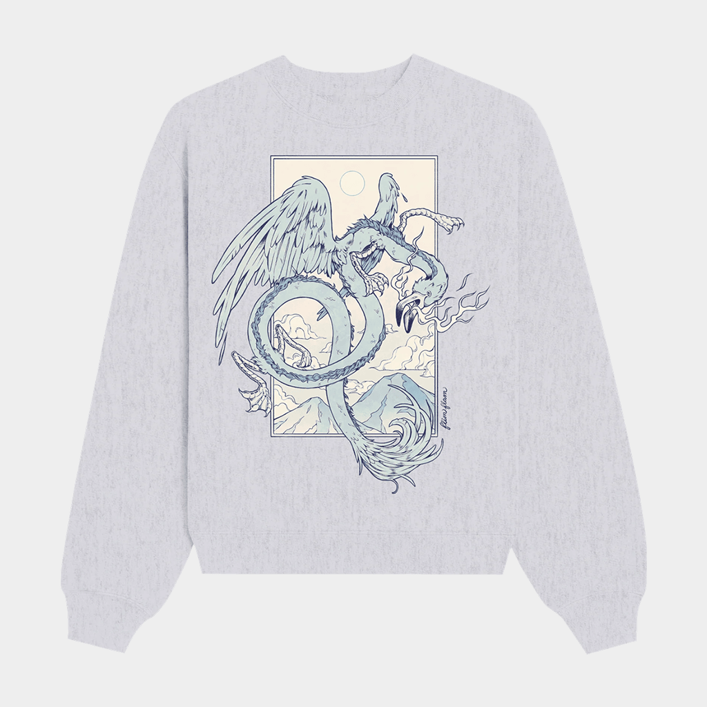 Flim Flam Merch Flamingo Dragon Sweatshirt Gift Ideas For Friends - Lilybirchmarket