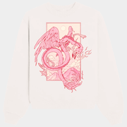 Flim Flam Merch Flamingo Dragon Sweatshirt Great Gifts For Girlfriend - Lilybirchmarket