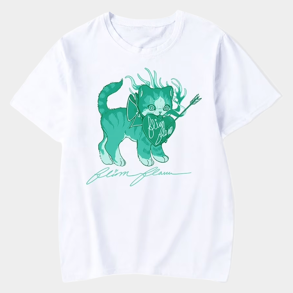 Flim Flam Merch Flim Flam Smitten Kitten T-Shirt Birthday Gift For Wife - Lily Birch Market