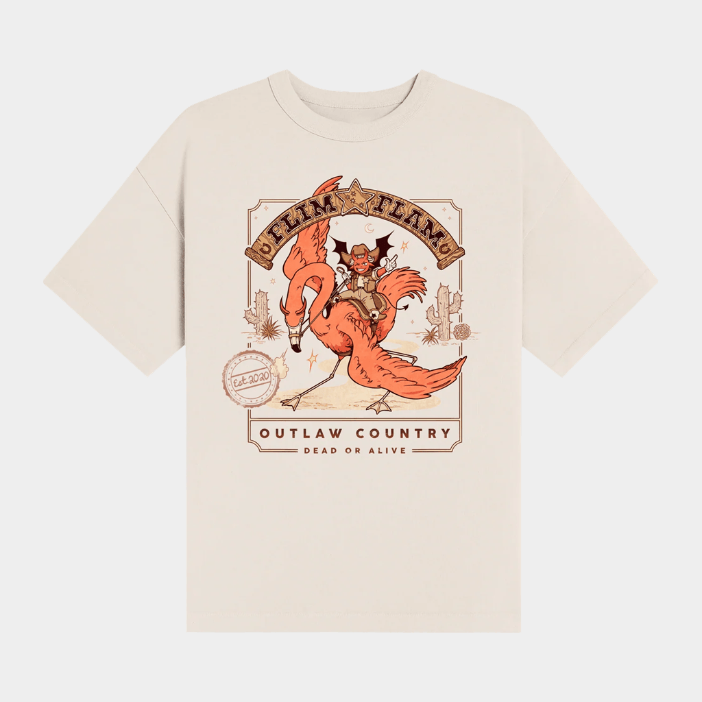 Flim Flam Merch Outlaw Country T-Shirt Flim Flam Shirt Gift Ideas For Husband - Lily Birch Market