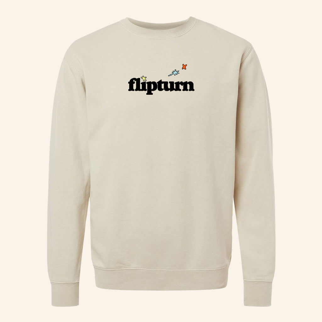 Flipturn Merch Star Crewneck Sweatshirt Unique Gifts For Her - Lilybirchmarket