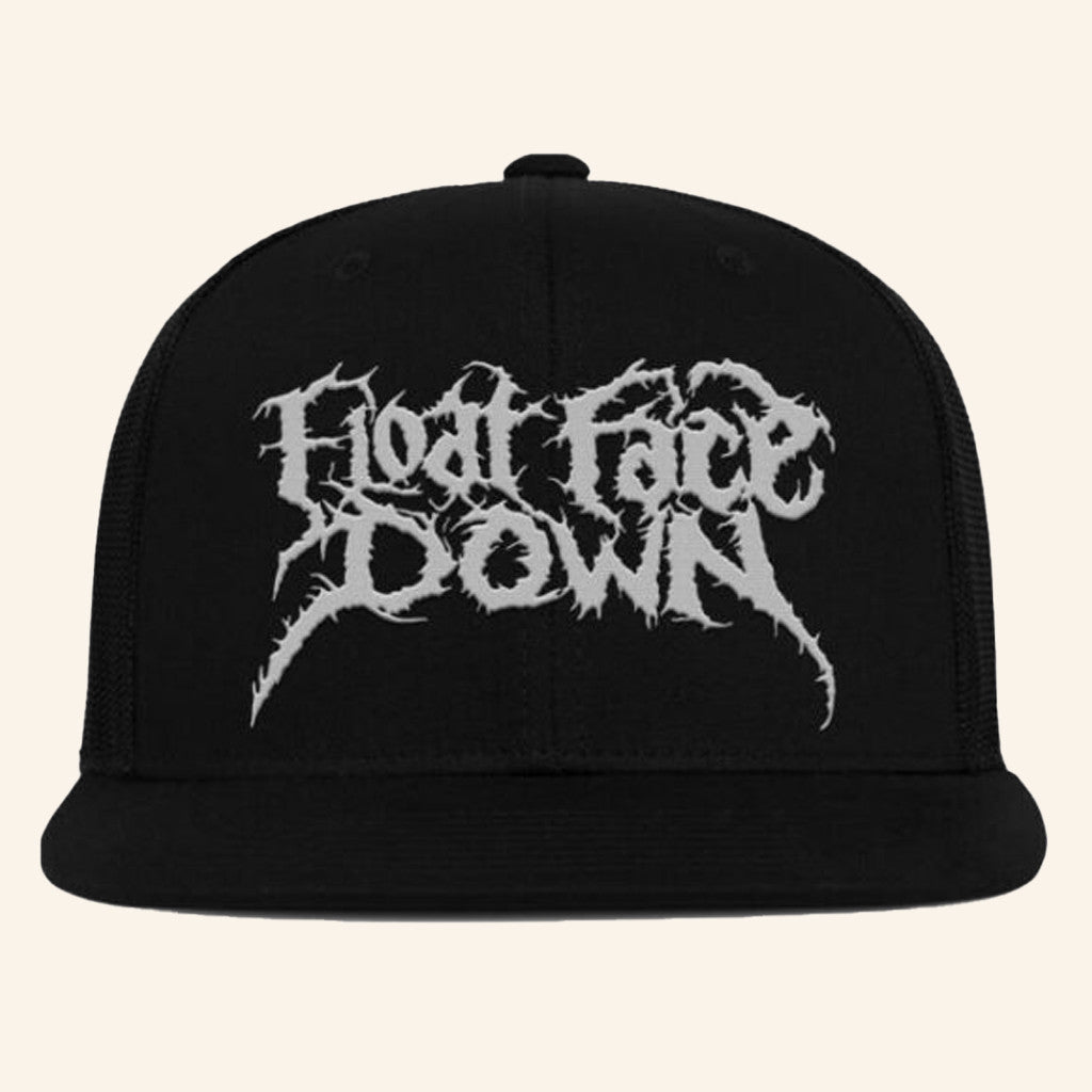 Float Face Down Merch Embroidered Logo Flat Brim Snapback Hat Christmas Gift Ideas For Dad - Lilybirchmarket