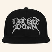 Float Face Down Merch Embroidered Logo Flat Brim Snapback Hat Christmas Gift Ideas For Dad - Lilybirchmarket