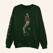 Florence And The Machine Merch Mermaids Neck In Green Sweatshirt Friends Gifts - Lilybirchmarket
