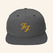 Foo Fighters Merch FF Logo Snapback Hat Embroidered Cool Gifts For Rock Lovers - Lilybirchmarket