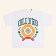 Forrest Frank Merch Child Of God Shirt COG Crest White T-Shirt Forrest Frank Tour Merch - Lily Birch Market