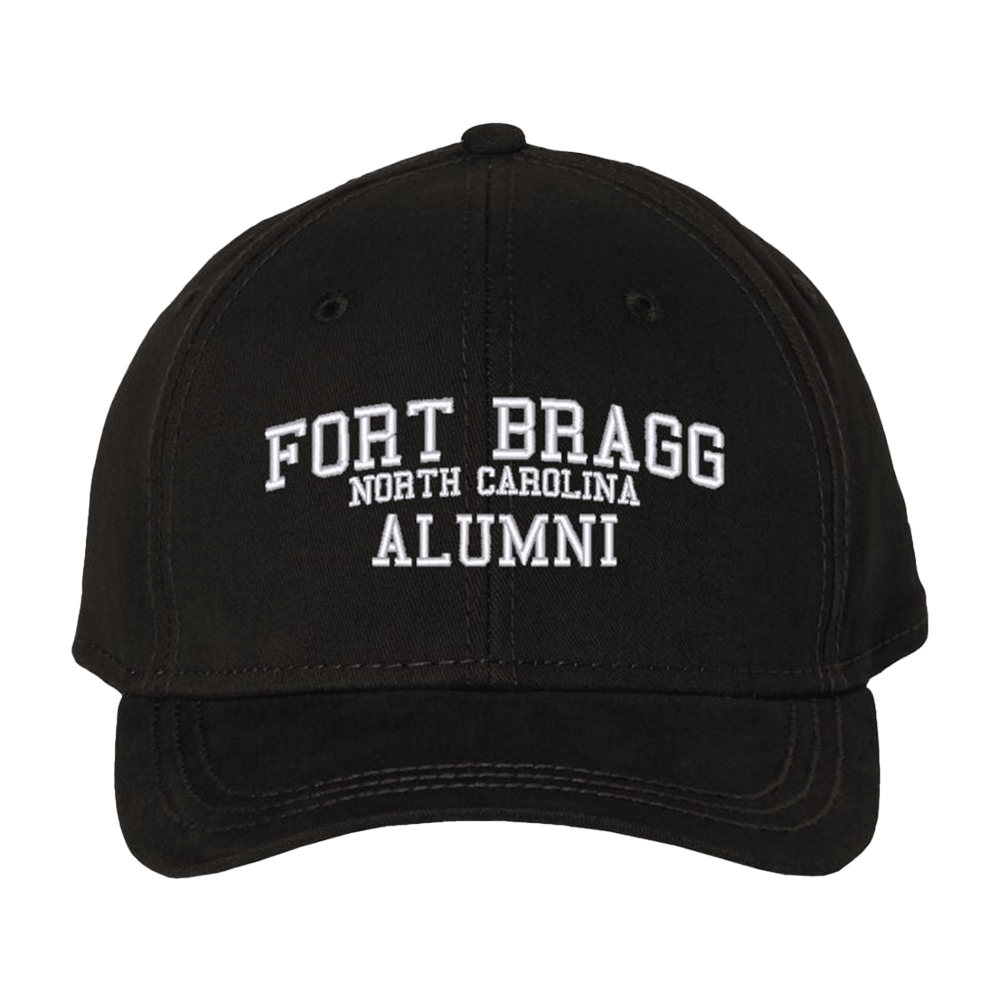 Fort Bragg North Carolina Alumni Hat Gift for Dad Embroidered Military Style Hat - Lilybirchmarket