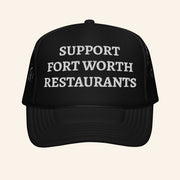 Fort Worth Founded Merch Support Fort Worth Restaurants Trucker Cap Present For Dad - Lilybirchmarket