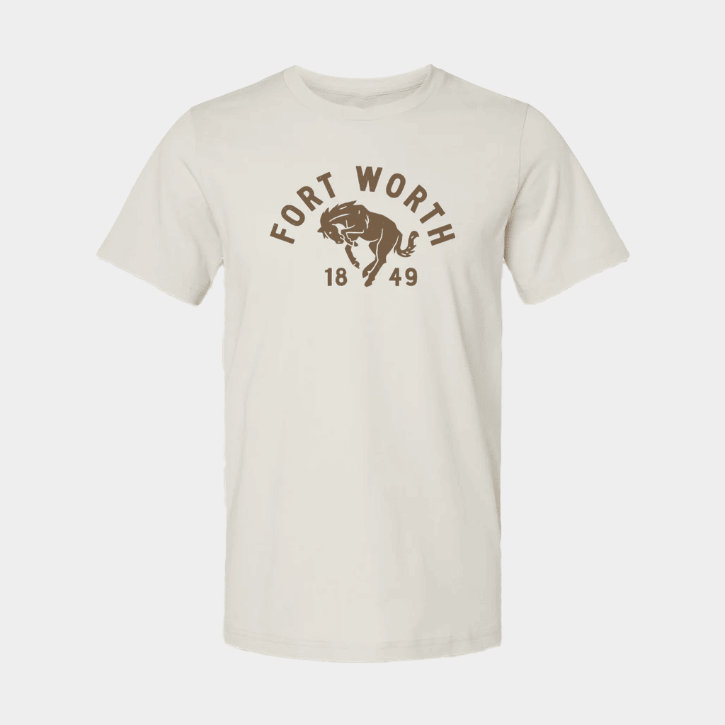 Fort Worth Locals Merch Fort Worth Bronco 1849 T-Shirt Cool Gifts For Father - Lily Birch Market