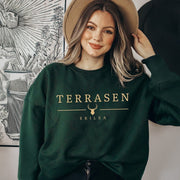 Fourth Wing Merch Terrasen Sweatshirt Present For Daughter - Lilybirchmarket