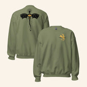 Fourth Wing Merch Violet Sorrengail Dragon Relic Sweatshirt Best Gifts For Boyfriend - Lilybirchmarket