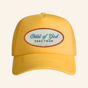 Frank Merch Child Of God 2025 Tour Trucker Hat Embroidered Religious Christmas Gifts - Lilybirchmarket