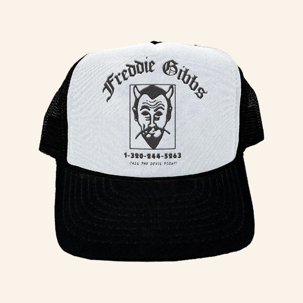 Freddie Gibbs Merch Call Today Trucker Hat Gift Ideas For Dad - Lilybirchmarket