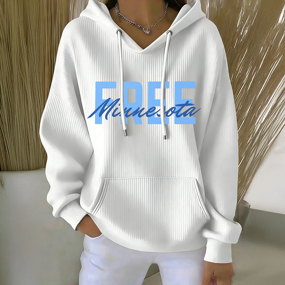 Free Minnesota Alex Pretti Hoodie Abolish ICE Alex Pretti Hooded Sweatshirt Gift For Her - Lilybirchmarket