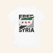 Free Syria T-Shirt Support Syrian Freedom Shirt Syria Pride Apparel Gifts For Friends - Lily Birch Market