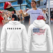 Freedom Charlie Kirk Hoodie Make America Great Again Clothing Gift For Patriots - Lilybirchmarket