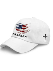 Freedom Hat American Flag RIP Charlie Kirk Hat Donald Trump Merch Gifts For Patriots - Lilybirchmarket