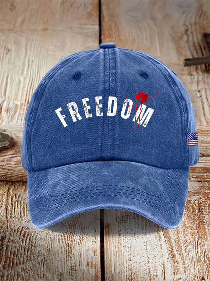 Freedom Hat Charlie Kirk Shooters Hat Gifts For MAGA Supporters - Lilybirchmarket