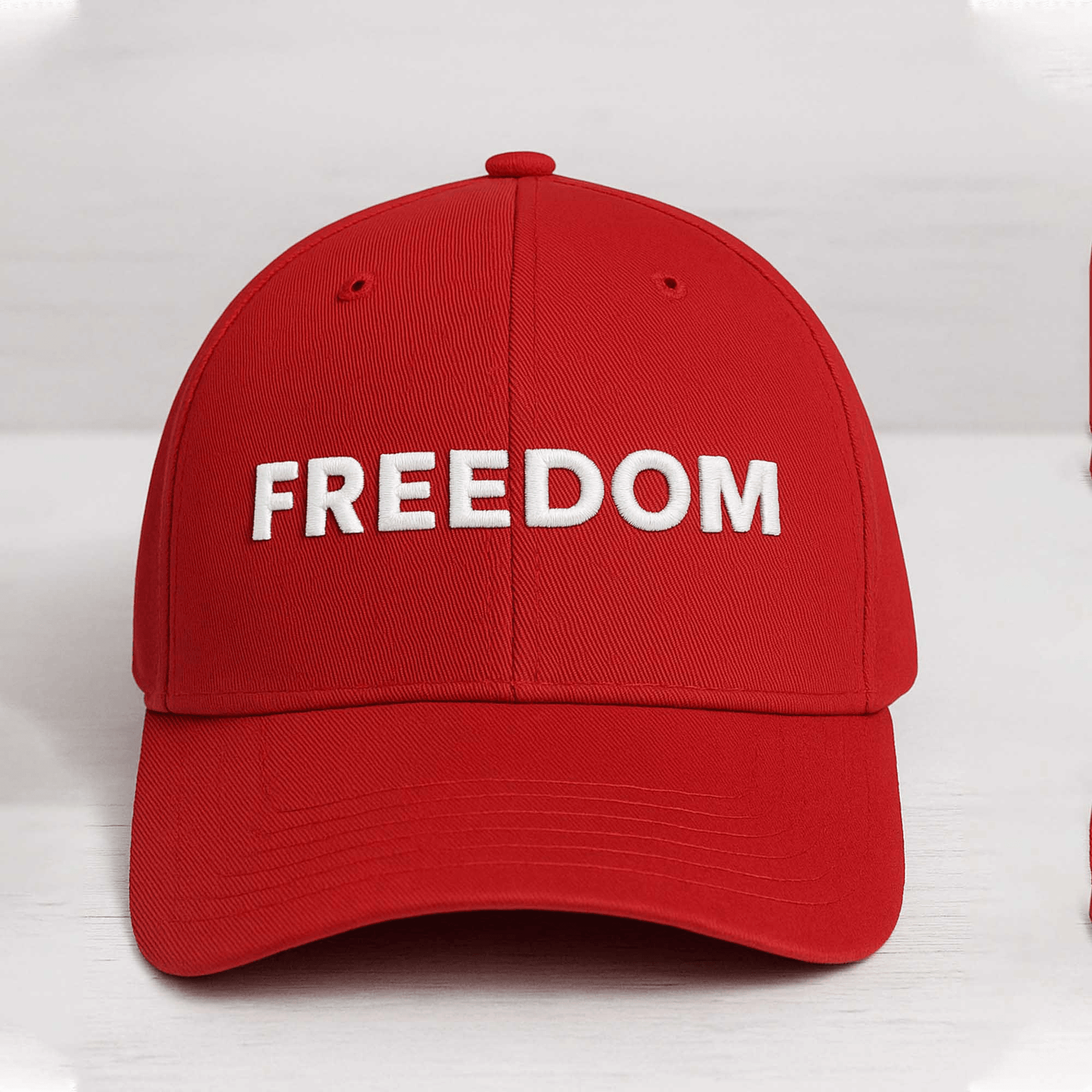 Freedom Hat Embroidered Charlie Kirk Hat Charlie Kirk Merch Gifts For Father - Lilybirchmarket
