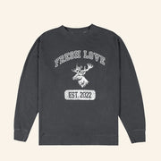 Fresh Love Clothing Merch Black College Logo Sweatshirt Christmas Present For Dad - Lilybirchmarket