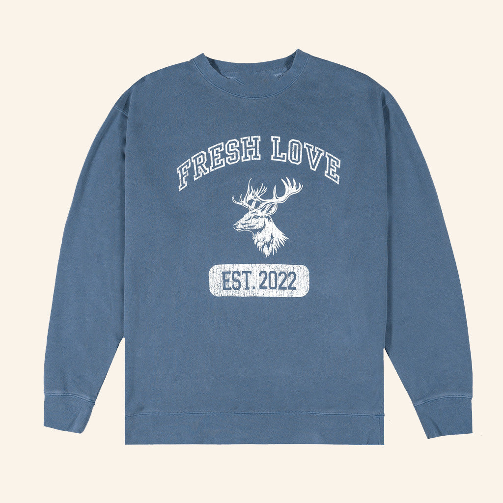 Fresh Love Clothing Merch College Logo Sweatshirt Christmas Gifts For Guys - Lilybirchmarket
