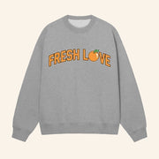 Fresh Love Merch Fresh Love Logo Crewneck Sweatshirt Gifts For Girlfriend - Lilybirchmarket