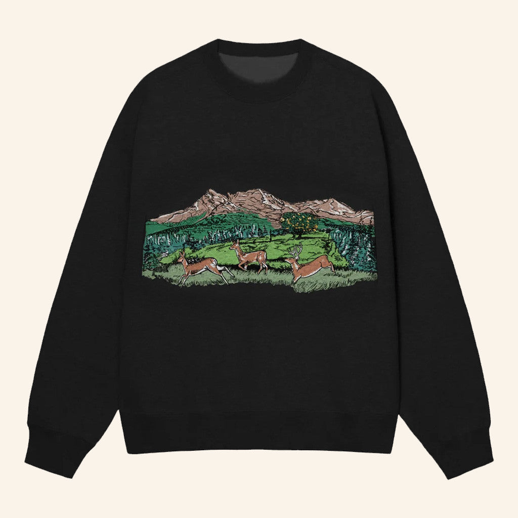Fresh Love Merch Fresh Love Meadow Crewneck Sweatshirt Gifts For Friends - Lilybirchmarket