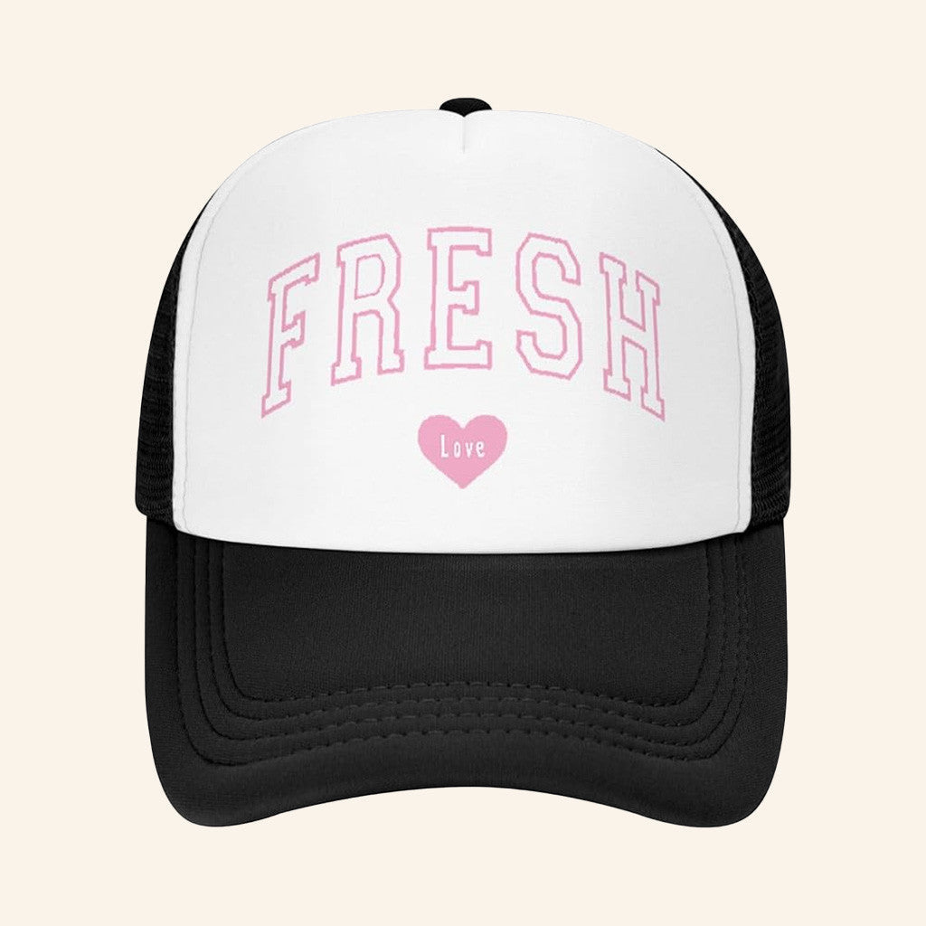 Fresh Love Merch Trucker Hat Best Gifts For Wife - Lilybirchmarket